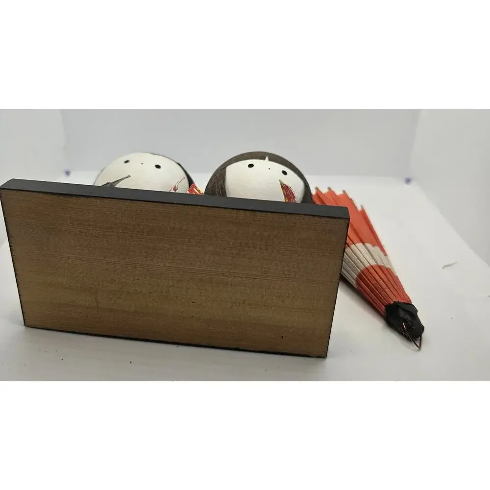 Samurai Kokeshi Doll Japanese Vintage Interior Tradition